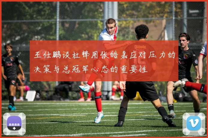 王仕鹏谈杜锋用张皓嘉应对压力的决策与总冠军心态的重要性
